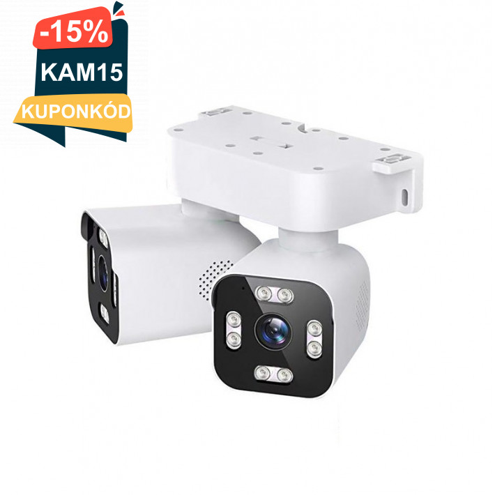 WIFI DUAL KÉTIRÁNYÚ SMART KAMERA WIFI PTZ 180FOK SMART CAMERA 